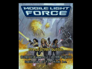 Mobile Light Force (US) screen shot title